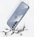 For OPPO F15 / OPPO Reno3 Cover + Wrist Strap Fashion Shiny Maple leaf Plating Square Bumper Phone Case Soft TPU Silicone Shockproof Protective Back Cover. 