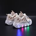 Kids Sneaker Led Lights Boys and Girls Non Slip Running Casual Shoes. 