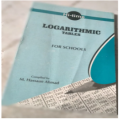 logarithmic Tables , log table ,log book. 
