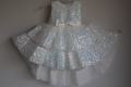 Bee Cute Baby Girl fancy White frock. 