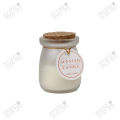 Beautiful Glass Jar Scented Candle With Cork For Wedding, Parties & Home Decors, Party Supplies, Decorating Items, Decorative Fragrance Jasmine Wax Scent Candles, Dinner Shadi Mehndi Anniversary & Room Decoration Item & Materials. 