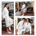 Luxurious Comfort Velour Bathrobe - 100% Egyptian Cotton Unisex for Men and Women. 