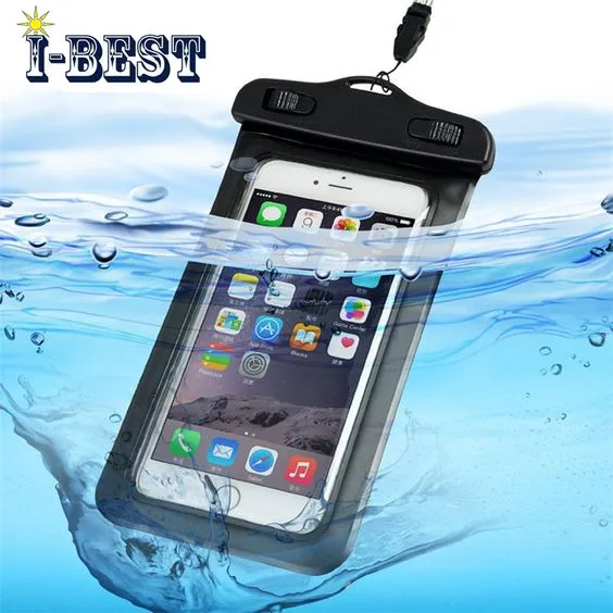 Universal Waterproof Mobile Pouch Case for All IOS and Android - Water ...