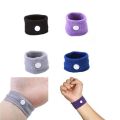 【KuaKe Mall】Wrist Band Anti Nausea Motion Sea Sick Ship Plane Cotton Adjustable Travel Reusable. 