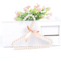 Clothes Hanger with Bow Non-slip ABS Children Faux Pearl Rack for Home. 