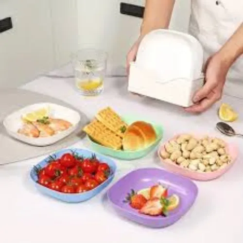 10Pcs%20Multi-function%20Spit%20Bone%20Dish%20Household%20Food%20Grade%20Plastic%20Spit%20Bone%20Dish%20Round%20Square%20Set%20Dining%20Table%20Garbage%20Plate%20-%20Image%203