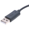 Wired controller USB breakaway adapter cable cord for xbox 360 Gray 23cm. 