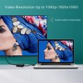ABLEWE USB to HDMI Adapter, USB 3.0 / 2.0 to HDMI 1080P Video Graphics Cable with Audio for PC Laptop HDTV Projector Compatible with Windows XP 7/8 / 8.1 / 10 NOT For Māc. 