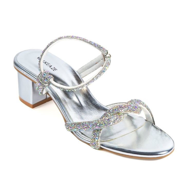 WalkEaze Formal Block Heel - 75212S- Heels Shoes For Women and Girls