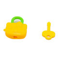 5Pcs/Set Mini Colorful Plastic Lock with Key Children Educational Toys Gift. 