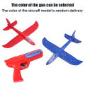 Airplane Toy gun, Aeroplane Catapult, Model Foam Plane, Outdoor play kids throwing glider,airplane shoot gun, Shoot Toys, Best birthday Gifts For Boys Outdoor Sport Toys. 