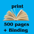 Print PDF Files Online (books , nots legal Papers ). 