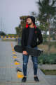 31 inches skateboard. 