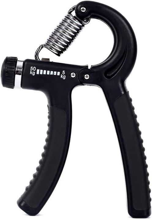 Grip Strength Trainer, Adjustable Resistance 11-110Lbs (5-50kg)，Hand Grip Strengthener,Non-Slip Gripper, Perfect for Hand Rehabilitation Exercising