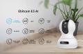 WiFi Monitor E3 2MP-Ebitcam 1080P Smart Home WiFi Camera with Pan/Tilt/Zoom,Night Vision Motion Detection 2-Way Audio -for Home Safety Baby Pet Cam, Cloud Storage, Compatible with Alexa. 