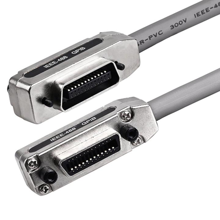1M IE488 Gpib Data Cable Industrial-Grade Communication Transmission Cable Terminal Pci Industrial Control Cable