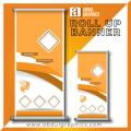 Advertising Roll Up Stand – Custom Printed Banner with Stand & Bag | Retractable Roll Up Banner Stand |  Pop Up Roll Up Standee |  Abdul Graphics. 