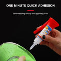 2024 50ml Welding Adhesive Powerful Welding Repair Glue Fast Liquid Metal Welding Filler Versatile for Metal Wood Leather Porcelain Myhappinessisyou. 