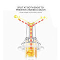 Baby Medicine Feeder Soft Silicone Squeeze Dispenser Liquid Medicine Feeder Infant Dropper With Scale Baby Pacifier & Two-Angled Port Dropper. 