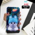 Itel A48 Back Cover - Cat Soft Case Cover. 