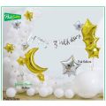Twinkle Twinkle Little Star with Moon Birthday Theme Birthday for Kids Birthday Party, Best for First Birthday party Decor. 