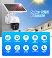 Solar Camera Outdoor Waterproof Wireless iP Camera Solar Panel PTZ Power Camera Home Security CCTV Video Surveillance. 