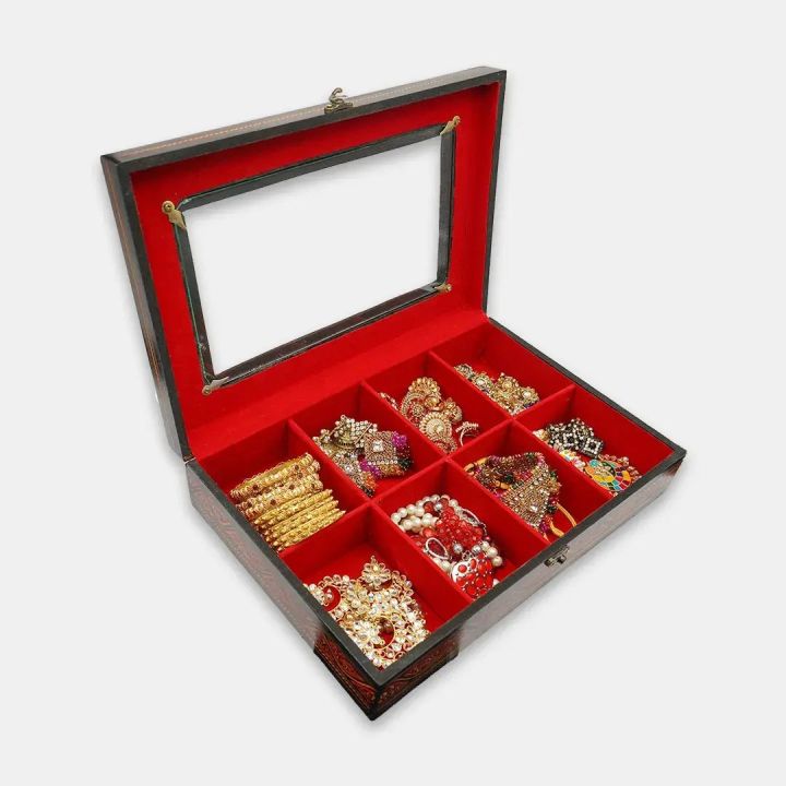 8%20Compartment%20Wooden%20Nakshi%20Jewelry%20Box%20with%20Lock%20%7C%20Decorative%20Trinket%20Organizer%20for%20Girls%20&%20Women%20%7C%20Floral%20Design%20Keepsake%20Box%20%7C%20Beautiful%20Nakshi%20Art%20%7C%20Treasure%20Chest%20for%20Jewelry%20&%20Accessories%20%7C%20Adorable%20Treasure%20Chest%20by%20Hadi%20Wood%20Crafts%20-%20Image%205