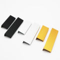 Black Silver Orange Gold Modern Kitchen Door Drawer Handles Cupboard Cabinet Handle Knob Bedroom Hidden Furniture Knobs Pulls. 