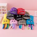Creative Caterpillar Zipper Pencil Case Cute Animal Pen Case School Pencilcases For Kid Student Pen Bag Kawaii Storage Bag Gift. 