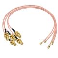 5 Pcs SMA Connector Cable Female to UFL/U.FL/IPX/IPEX Pigtail Cable. 