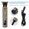 DALING DL-1317 Rechargeable Hair Clippers for Barber Hair Trimmer With Digital Display Trimmer 60 min Runtime 5 Length Settings. 