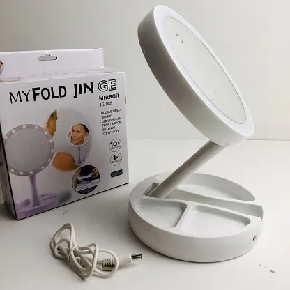 Foldable%20Mirror%20Light%20Makeup%20Mirror%20Double%20Sided%20LED%20Mirror%2010x%20magnification%20Vanity%20Folding%20Mirror%20Power%20Source%20USB%20or%20AA%20Battery%20-%20Image%202
