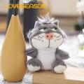 Loveseason Keychain Pendant Ultra Soft Plush Lucifer Cat Car Key Pendant. 