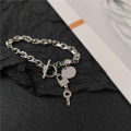 Korean Drama for men boy True Beauty Same Bracelet 차은우 여신강림 Fashion new design key elegant high quality jewelry. 