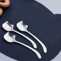 Funny Tea Spoon for Coffee- Long Tail Cat Coffee Spoon -Long Handle Spoon Teaspoon Dessert Scoop -Stainless Steel Tableware. 