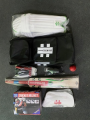 Hard Ball Cricket Kit - Set of 9 Items Including Original Hard Ball Cricket Bat. 