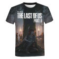 Game The Last of Us T Shirts Harajuku Trendy Streetwear Tee Tops Men Women Summer Fashion Casual Short Sleeve T-shirt. 