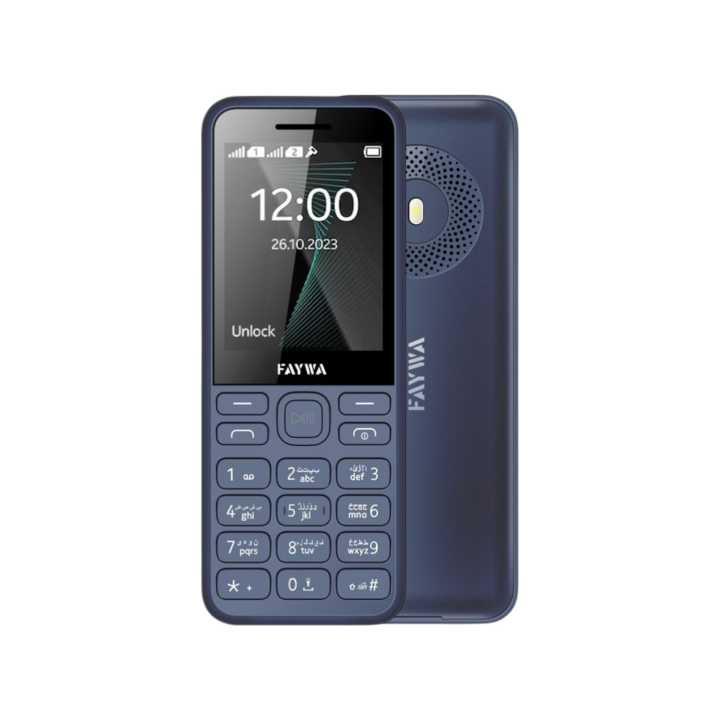 Faywa F666 - Same Like Nokia 130 2024 - Without camera - 2.4 Inch Display - Dual Sim - 2.4 Inch Display - 1450mAH Battery - PTA Approved - 1 Year brand warranty