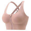 Elijah new high strength sports bra push up front zip gym tank top 8230. 