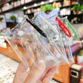 PVC Clear Mini Coin Purse Transparent Small Female Purses Women Kids Girls Key Lipstick Earphone Coin Storage Bags Wallet Pouch. 