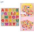Wood ABC Alphabet Letter Puzzle Pre-school Developmental Party Toys for Kids. 