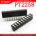 5pcs/lot PT2258 2258 DIP-20 Six channel volume control IC new original. 
