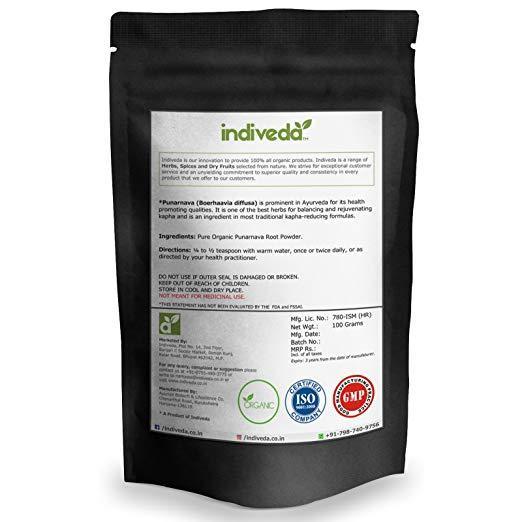 Indiveda%20Organic%20Punarnava%20(Boerhavia%20diffusa)%20Powder%20for%20Supporting%20Health,%20%20%20300gm%20-%20Image%203