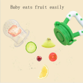 Baby Fruit Pacifier Food Feeder - BPA-Free Silicone Baby Feeder & Fresh Food Feeder, Teething Toy for Infants, Safe Fruit Feeder with Easy Grasp Handle for Choking Prevention - Essential Newborn Accessories. 