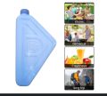 (Pack of 2)Leak proof Gel bottle Ice pack bottle for ice box air coolers, refreezeable icepack, Cooling refrigerant, Travel. 