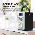 i-box Tune DAB Radio Portable, DAB/DAB Plus Radio, FM Radio, Portable Bluetooth Speaker, Digital Radio with USB Charging for 10 Hours Playback, Bluetooth Stereo Speakers, Rechargeable ( 79275PI/14 Black). 
