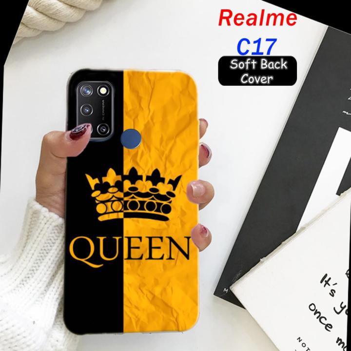 Realme C17 Back Cover -  Queen 2Gud Soft Phone Case For Girls