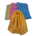 Cotton Face Towel 12x12 Inch | Soft Absorbent Washcloth | Face Cleaning Towel | Makeup Removal Cloth | Bathroom & Travel Use. 