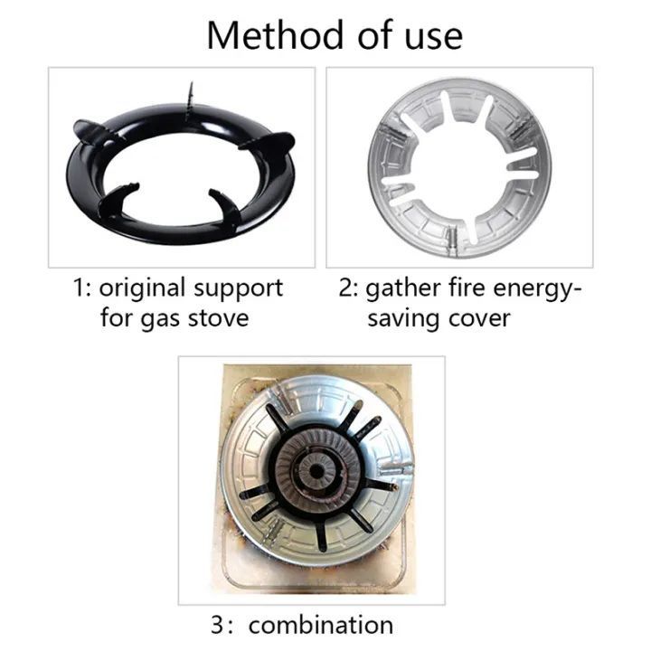 Gas%20stove%20Cover%20Gas%20Saving%20Cover%20Silver%20Stove%20Protector%20Fireproof%20Stove%20Ring%20Energy%20Saving%20Stove%20Ring%20-%20Image%203