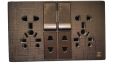Universal 5-in-1 Multi Plug Socket: Double China Fitting with Switch Board. 
